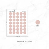 Minimal Transparent Stickers | DOTS