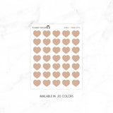 Minimal Transparent Stickers | HEARTS