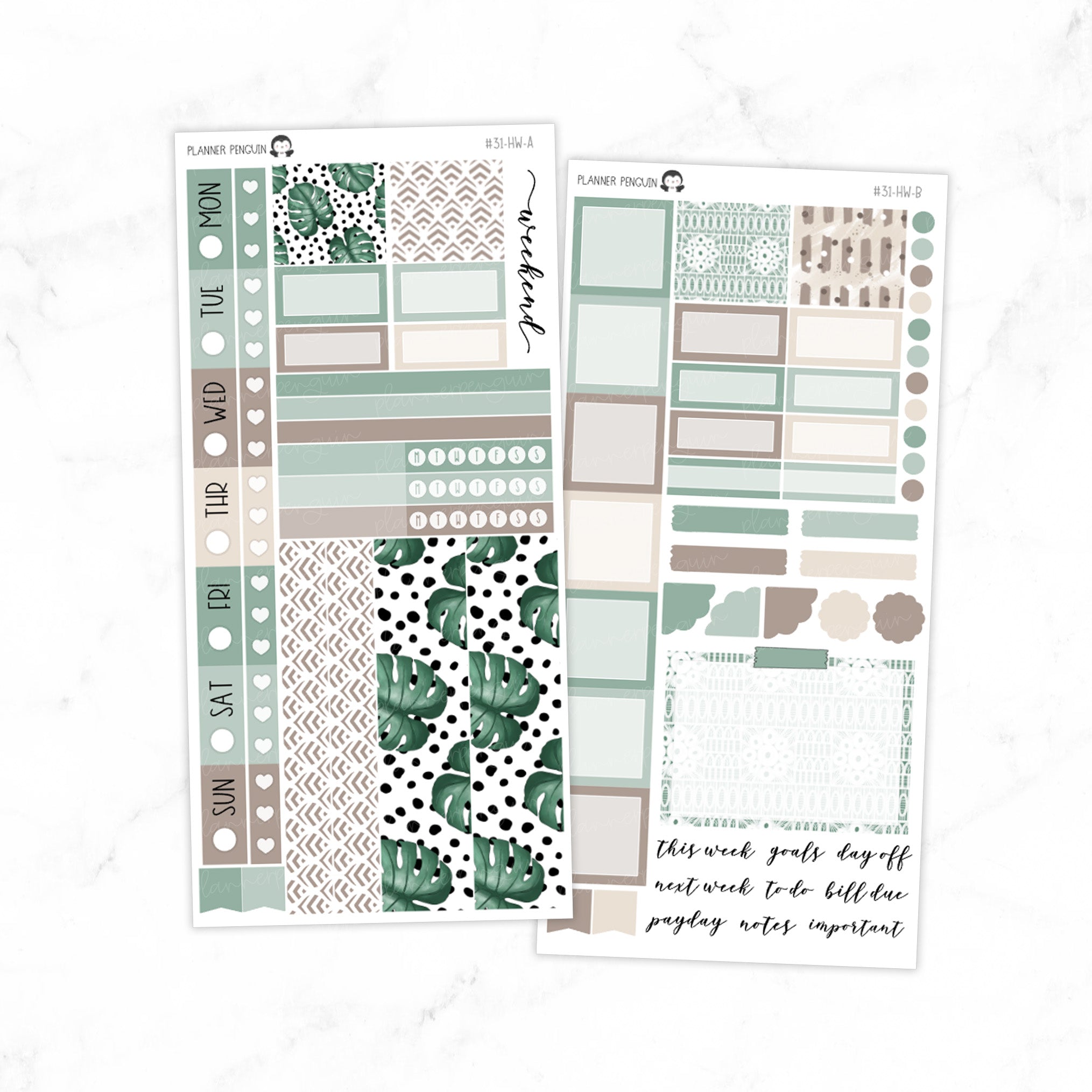 Wild Spirit Hobonichi Weeks kit