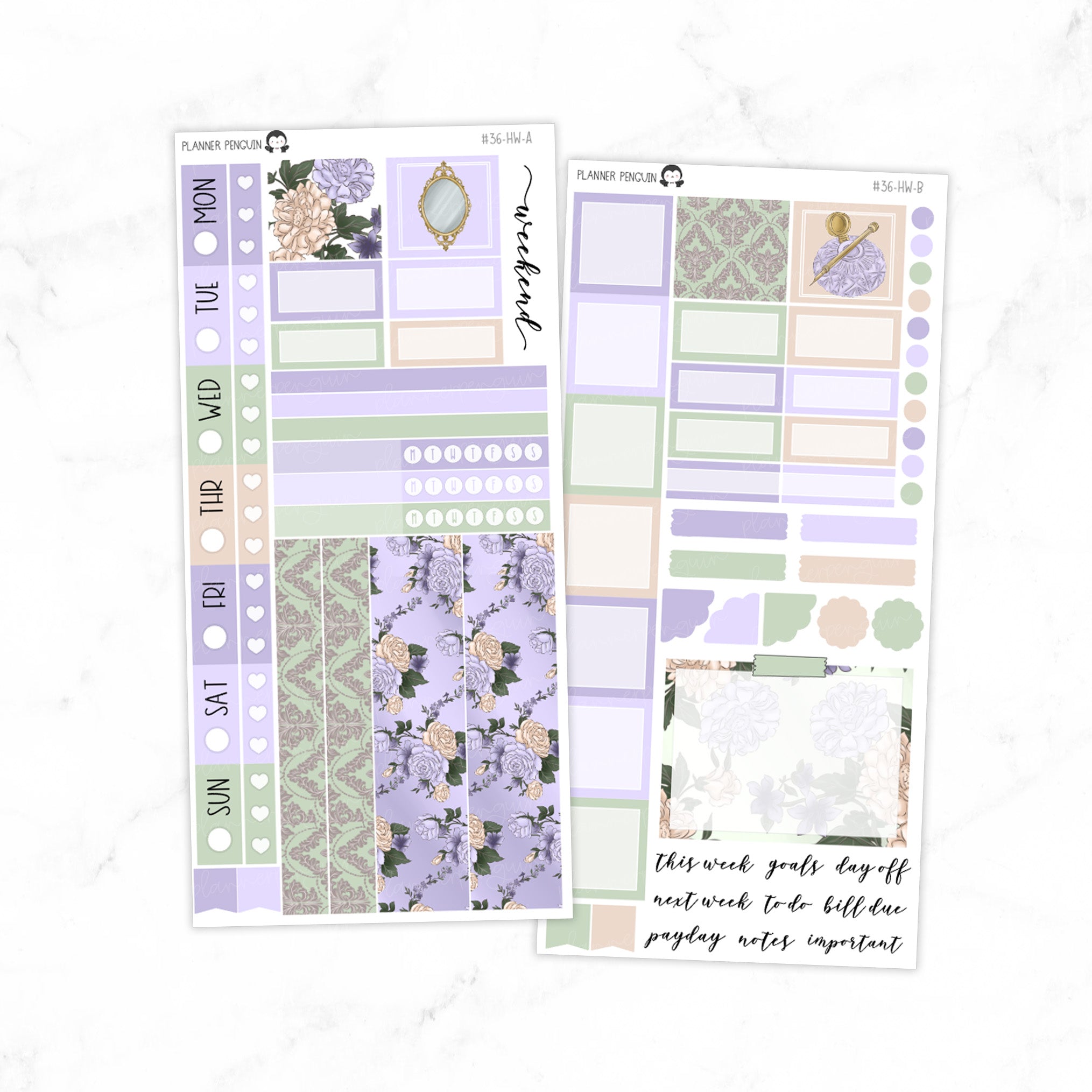 Vintage Charm Hobonichi Weeks kit