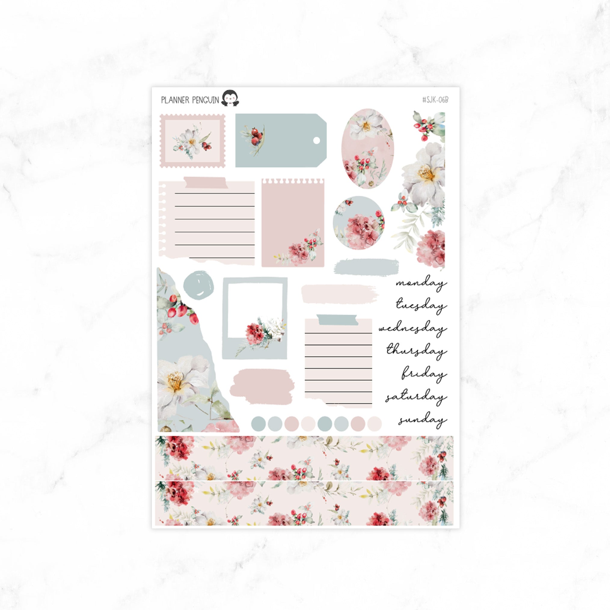 Beautiful Winter Journal Kit