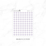 Minimal Transparent Stickers | MINI DOTS