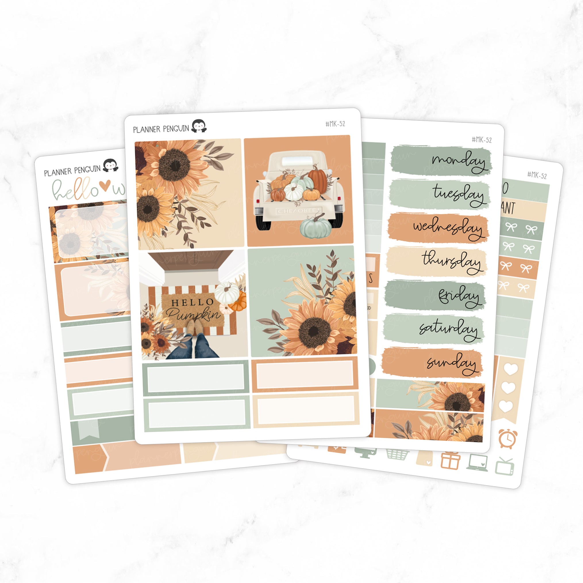 Sweater Weather Autumn Mini Weekly B6 Kit