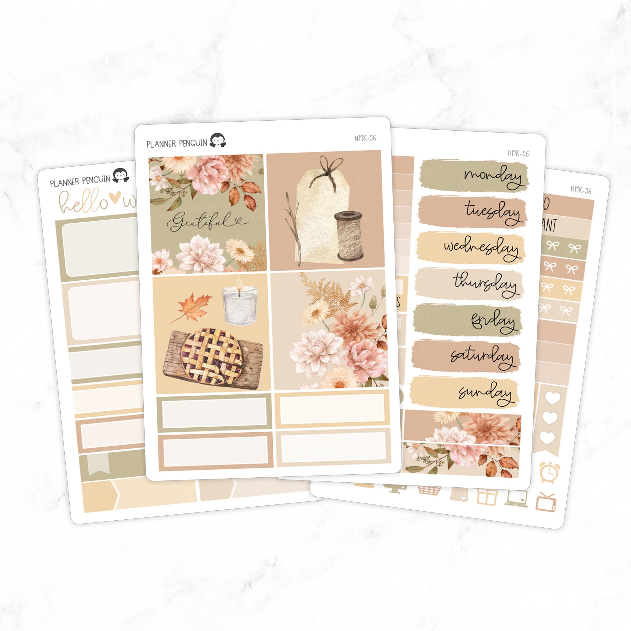 Grateful Mini Weekly B6 Kit
