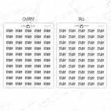 Study Script Stickers