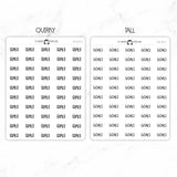 Goals Script Stickers