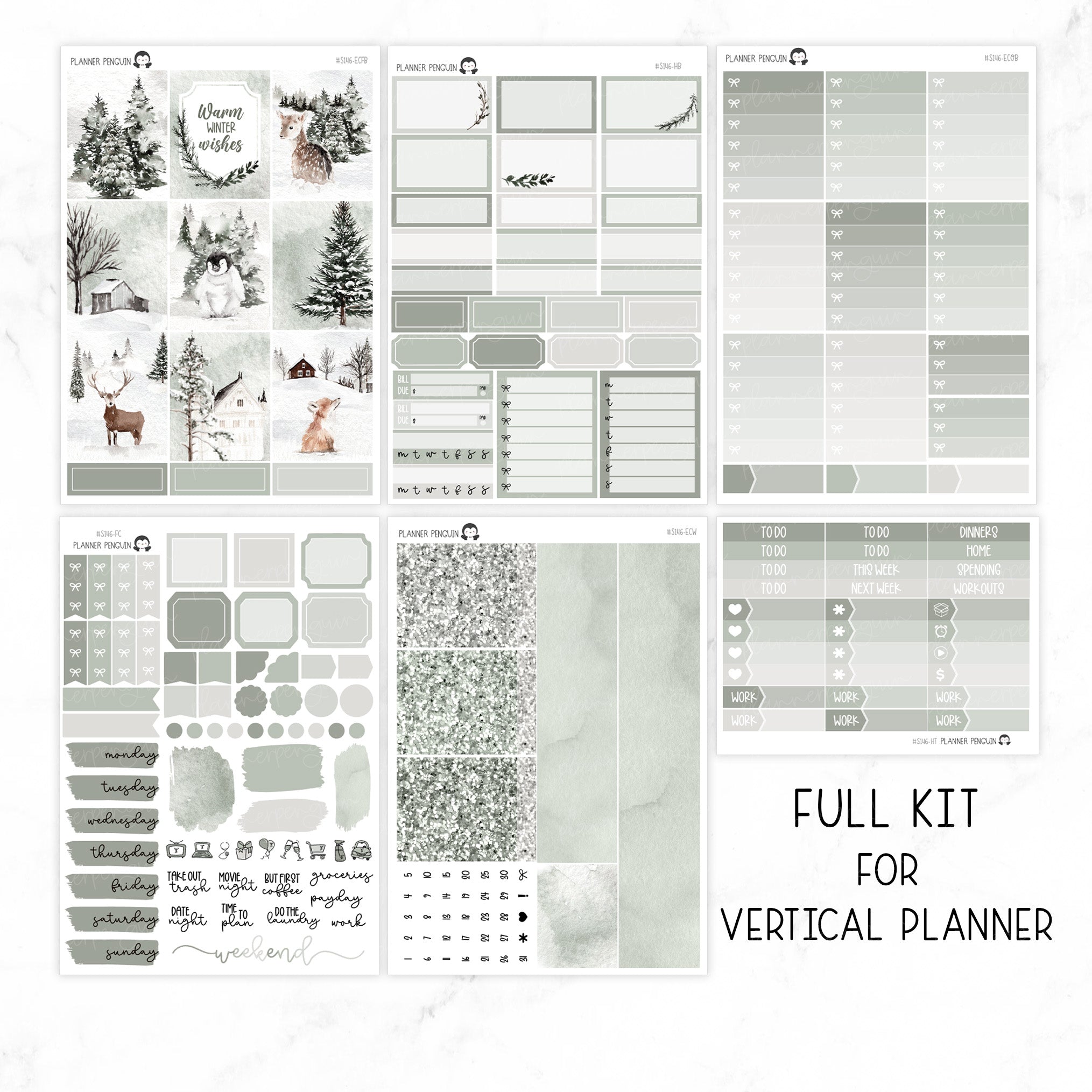 Winter Wonderland Weekly Kit