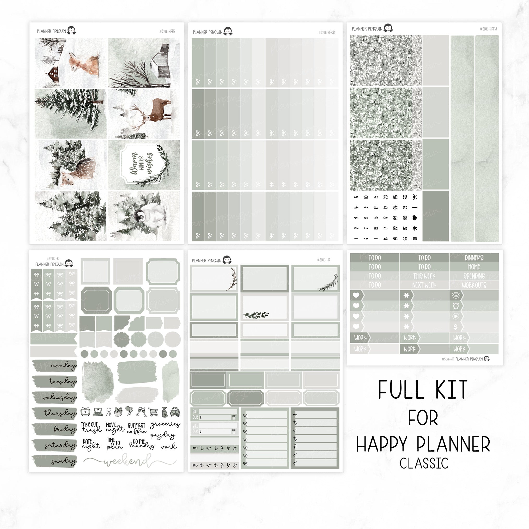 Winter Wonderland Weekly Kit