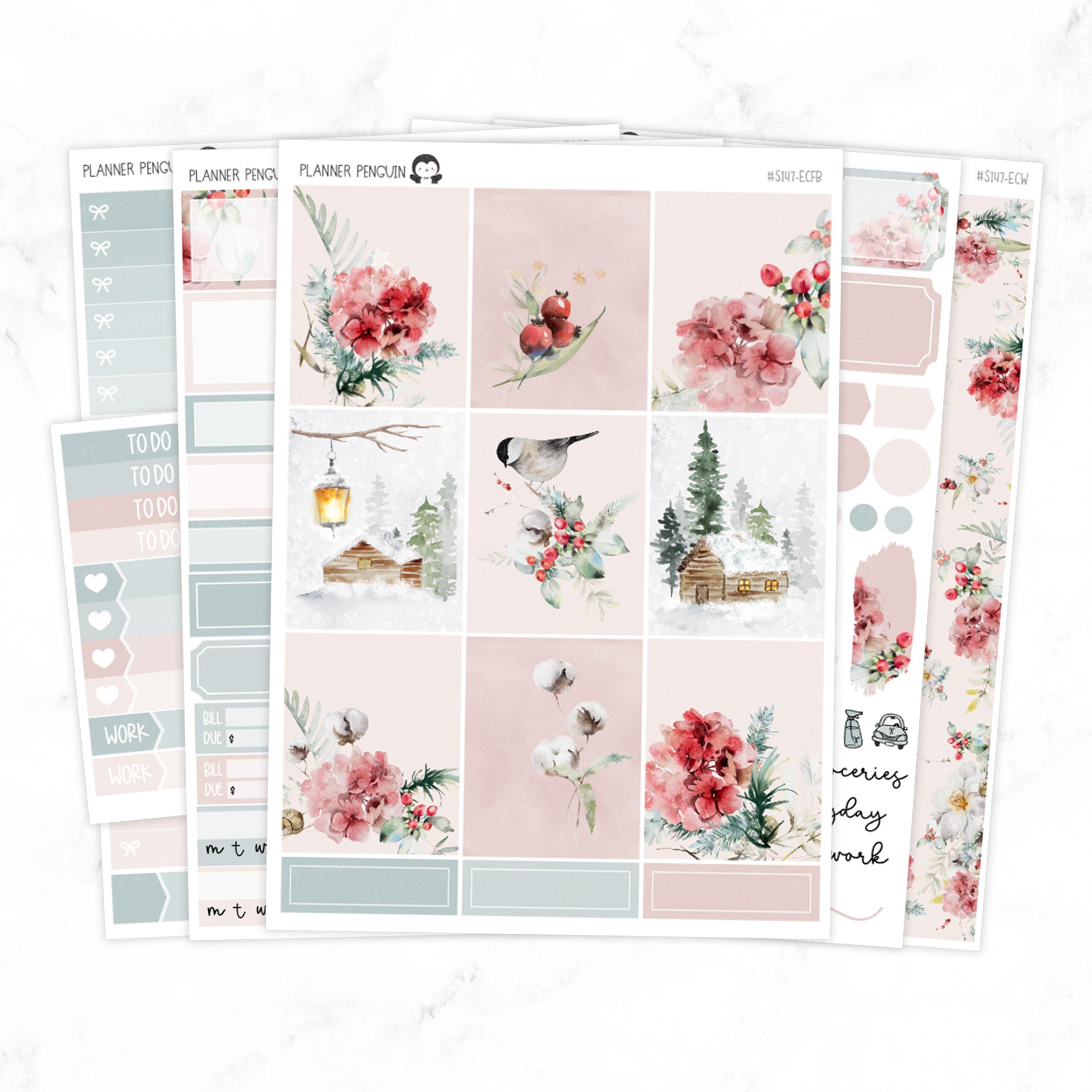 Beautiful Winter Weekly Kit
