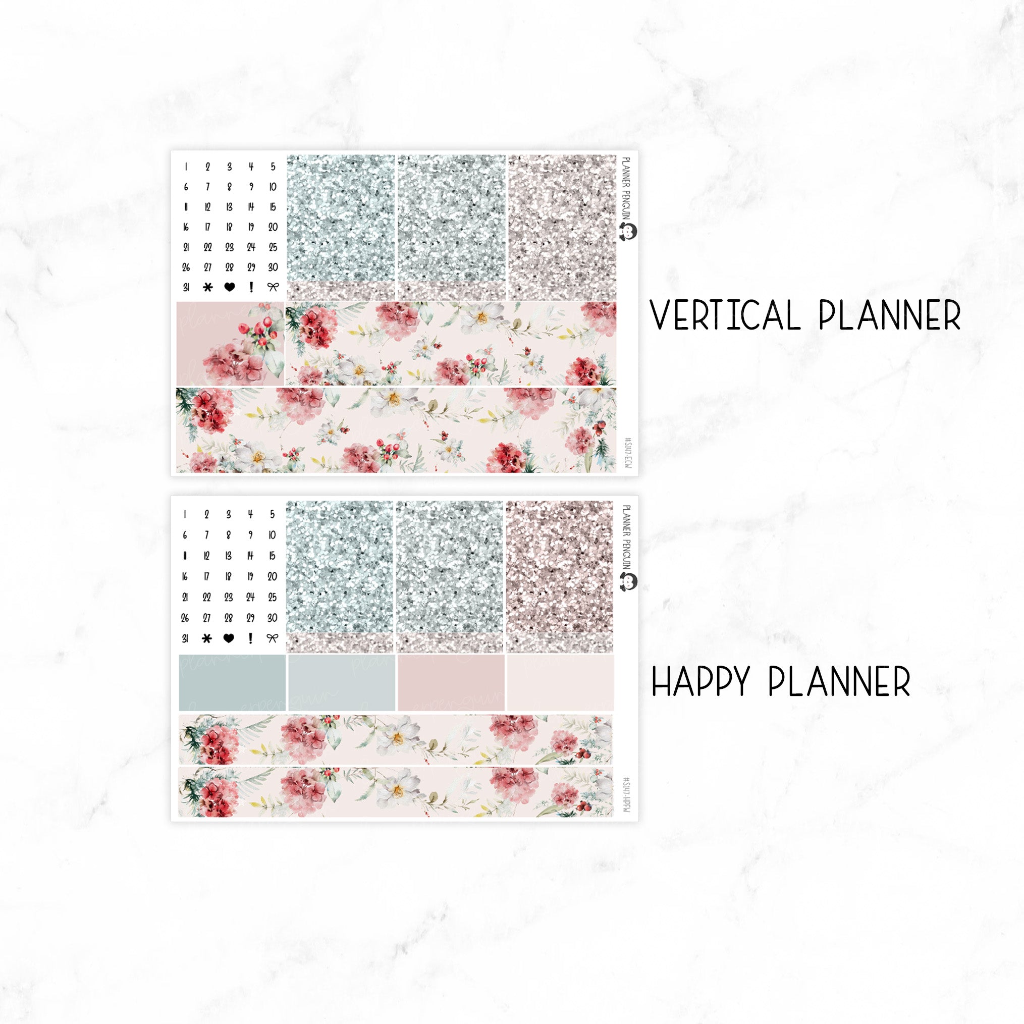 Beautiful Winter Weekly Kit