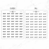 Day Off Script Stickers