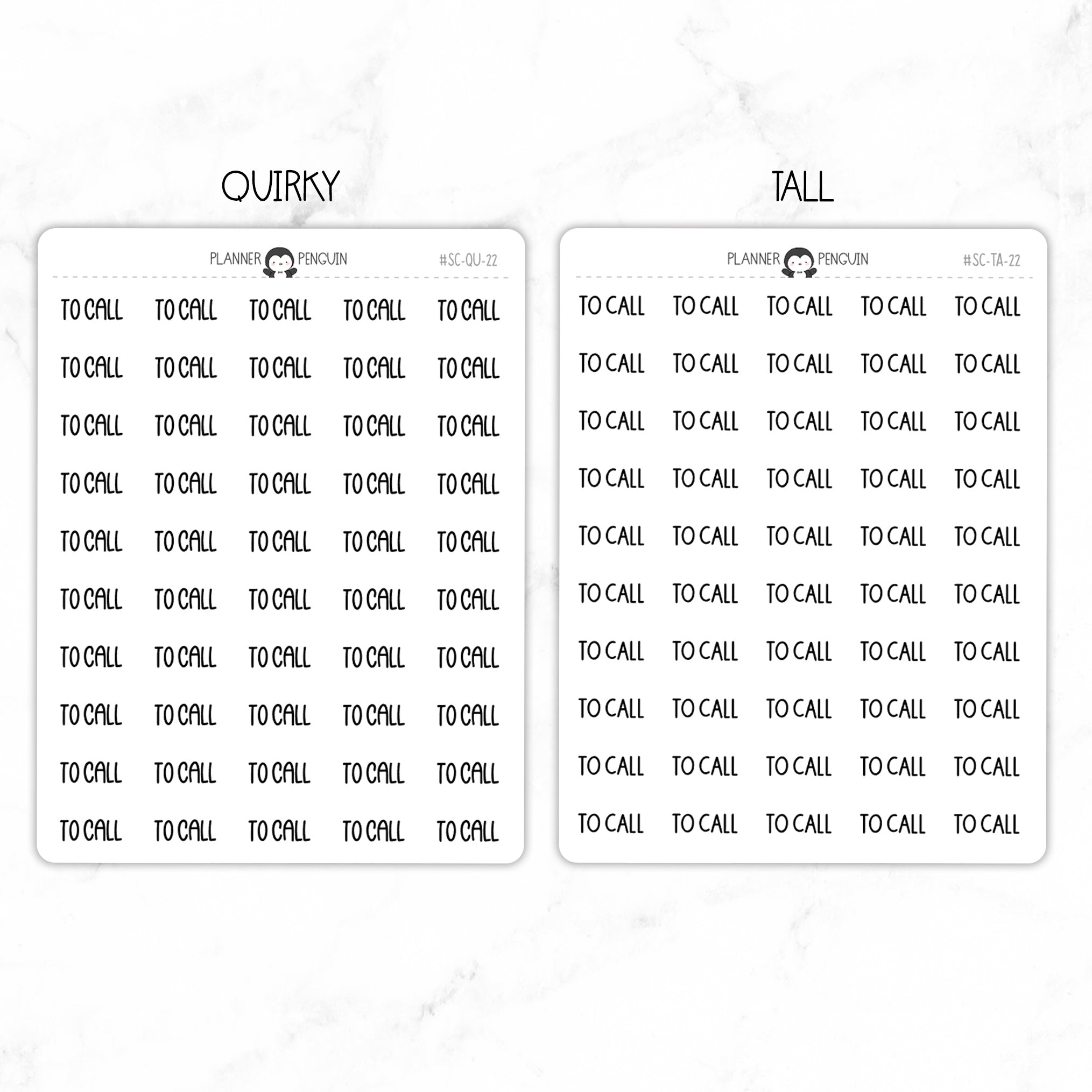 To CallScript Stickers