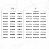 Appointment Script Stickers