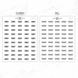 Dinner Script Stickers