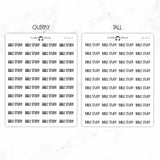 Bible Study Script Stickers