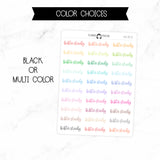 Bible Study Script Stickers