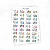 Take Meds - Icon Script Stickers