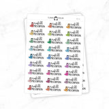Refill Prescriptions - Icon Script Stickers