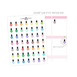 Nail Polish - Icon Planner Stickers