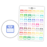 Weight Scale - Icon Planner Stickers
