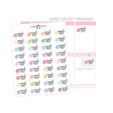 Meal Prep - Icon Script Stickers
