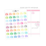 Television TV - Icon Planner Stickers