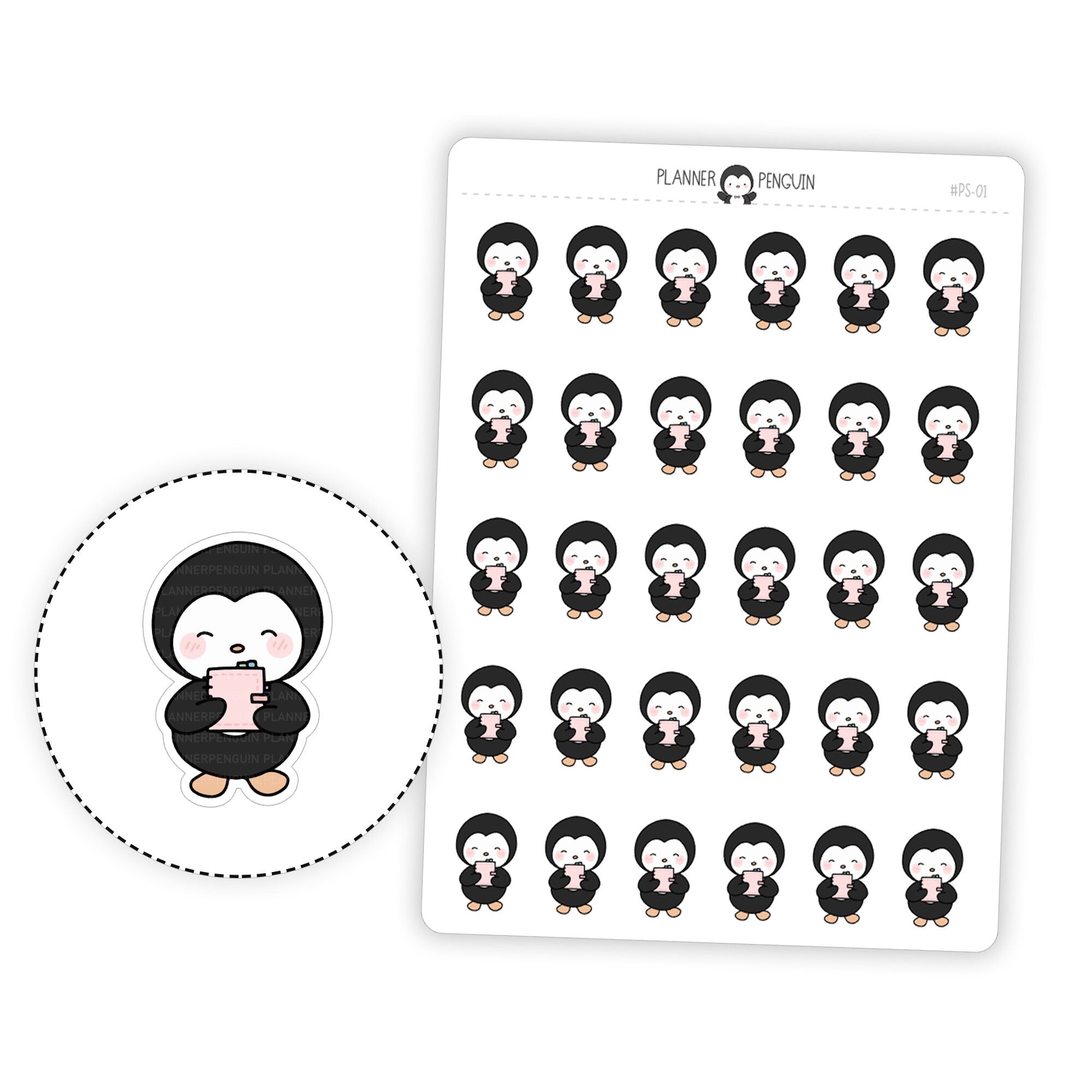 Planner Penguin Planner Stickers