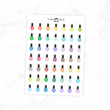 Nail Polish - Icon Planner Stickers