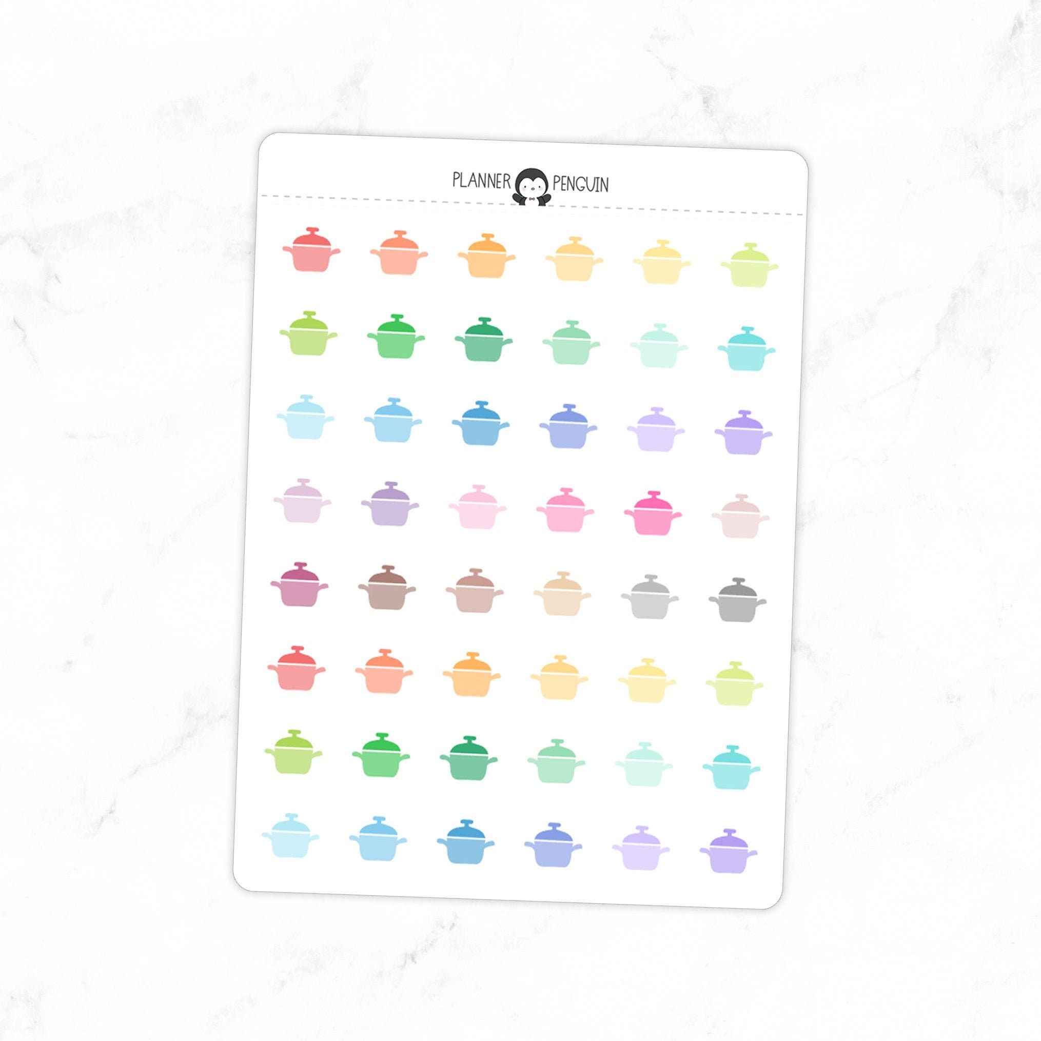 Cooking Pot - Icon Planner Stickers