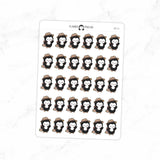 Adventure Travel Penguin Planner Stickers