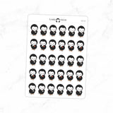 Tattoo Appointment Penguin Planner Stickers