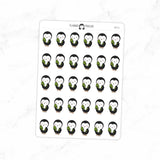 Pay Day Penguin Planner Stickers