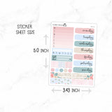 Lace and Floral Mini Weekly B6 Kit