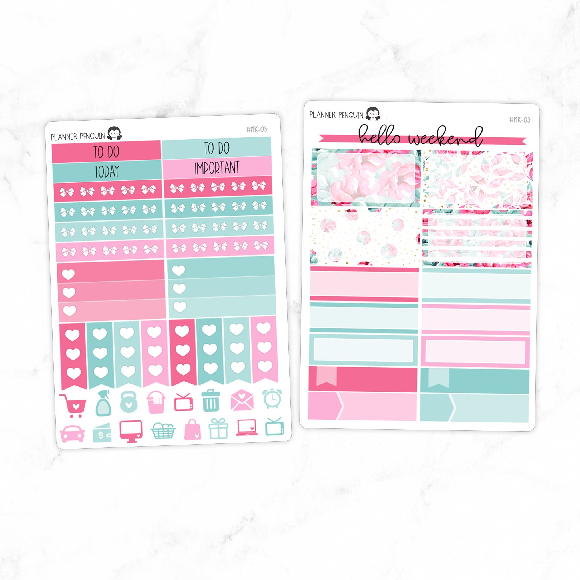 Summer Rose Mini Weekly B6 Kit