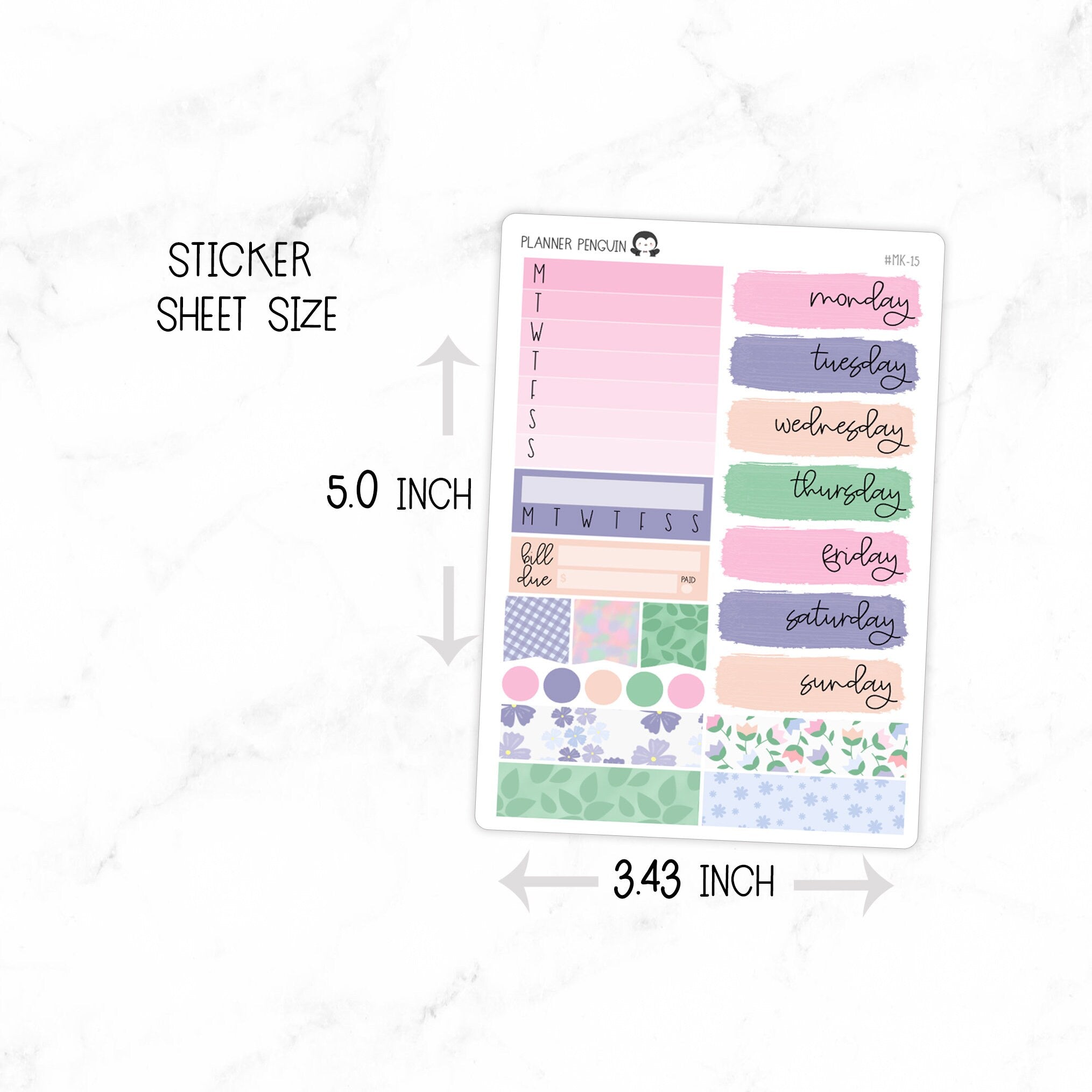 Blooms Mini Weekly B6 Kit