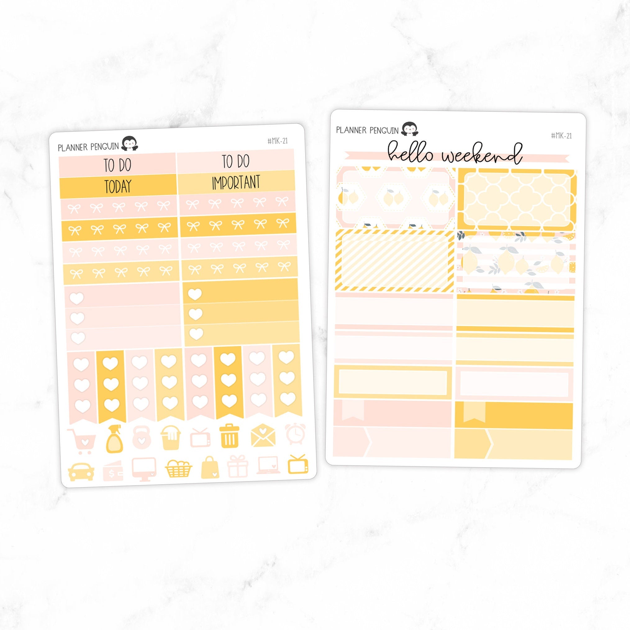 Pink Lemonade Mini Weekly B6 Kit