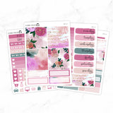 Watercolor Floral Mini Weekly B6 Kit
