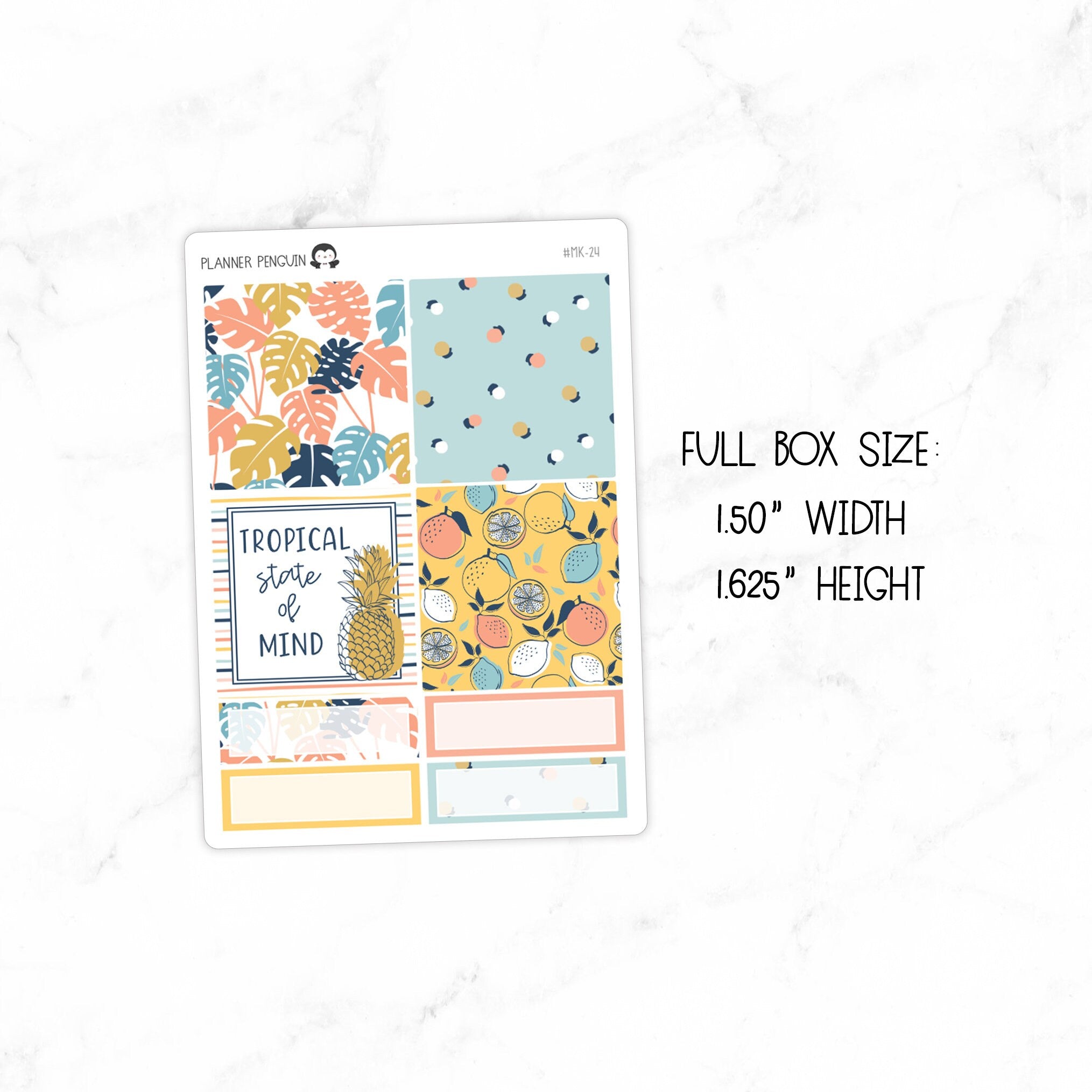 Tropical Mini Weekly B6 Kit