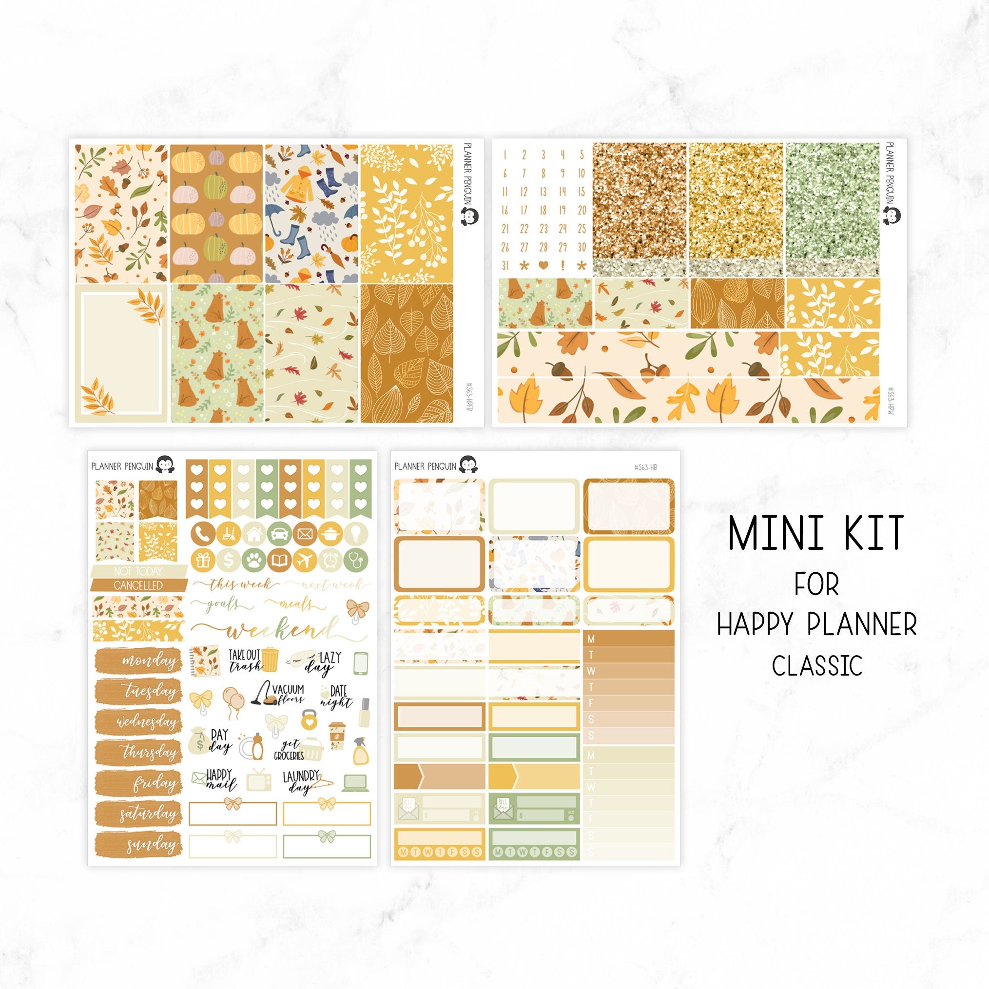 Autumn Breeze Weekly Kit