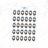 Happy Mail Penguin Planner Stickers