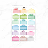 Movie Marquee Cinema Planner Stickers