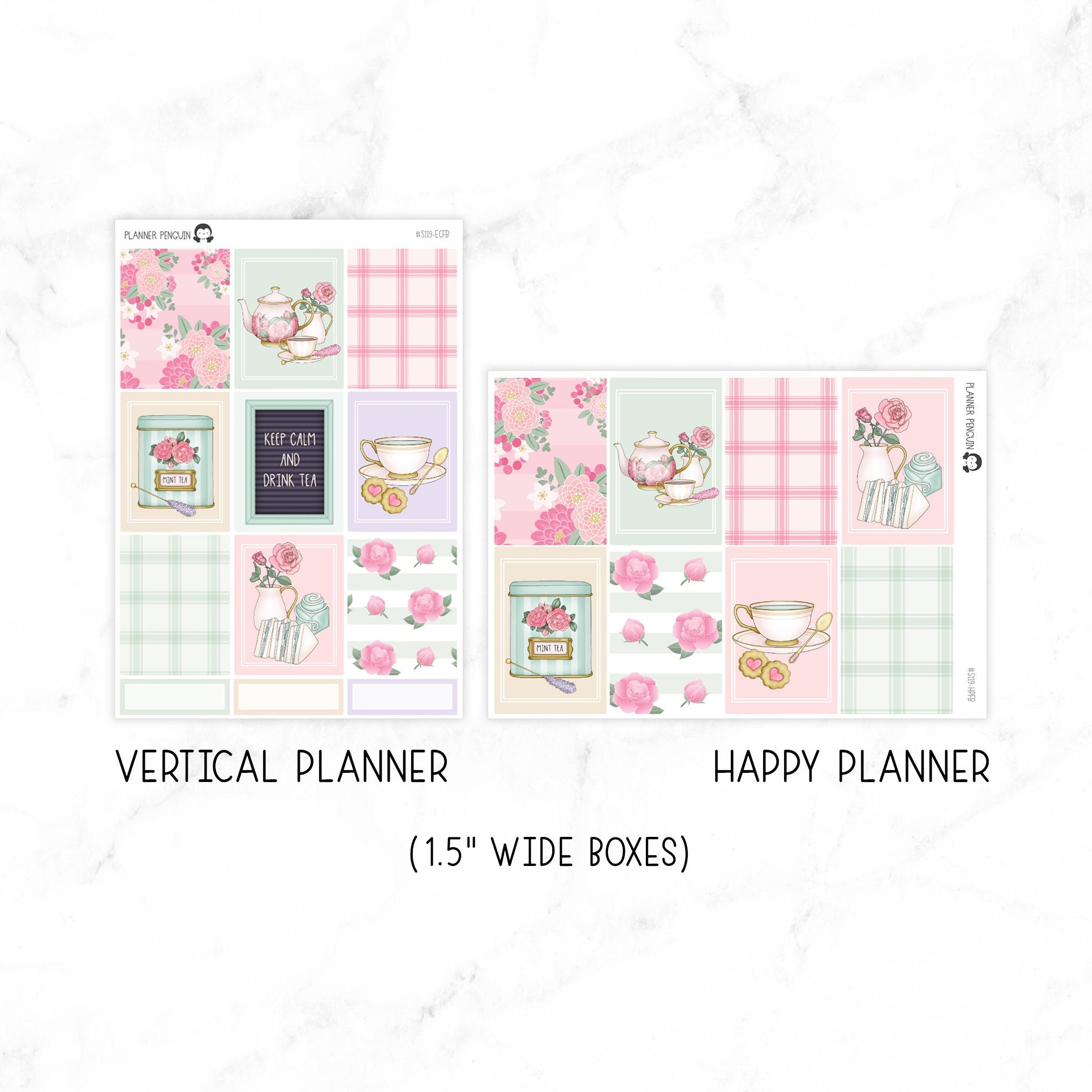 Tea Room Pastel Full Weekly Kit