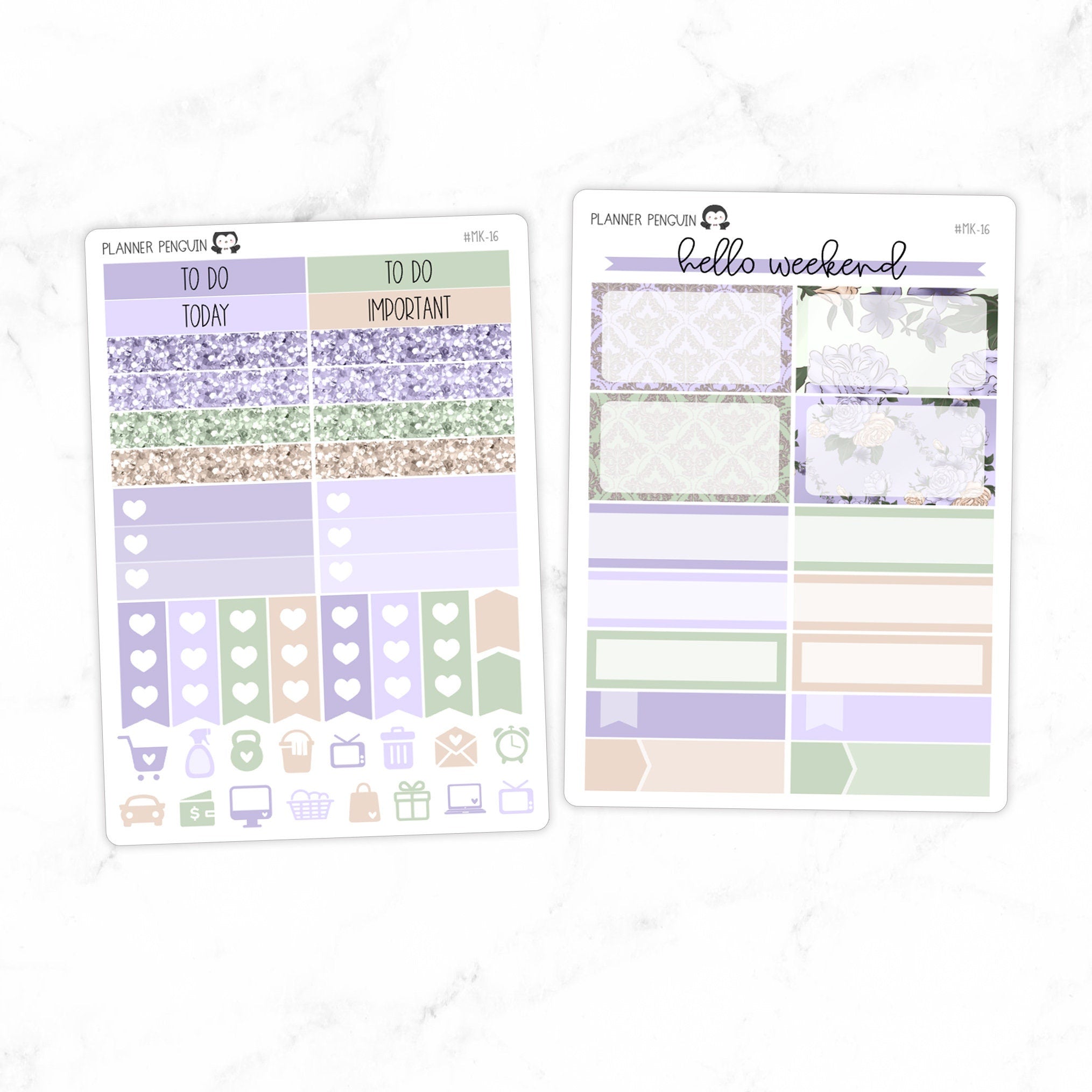 Vintage Charm Mini Weekly B6 Kit