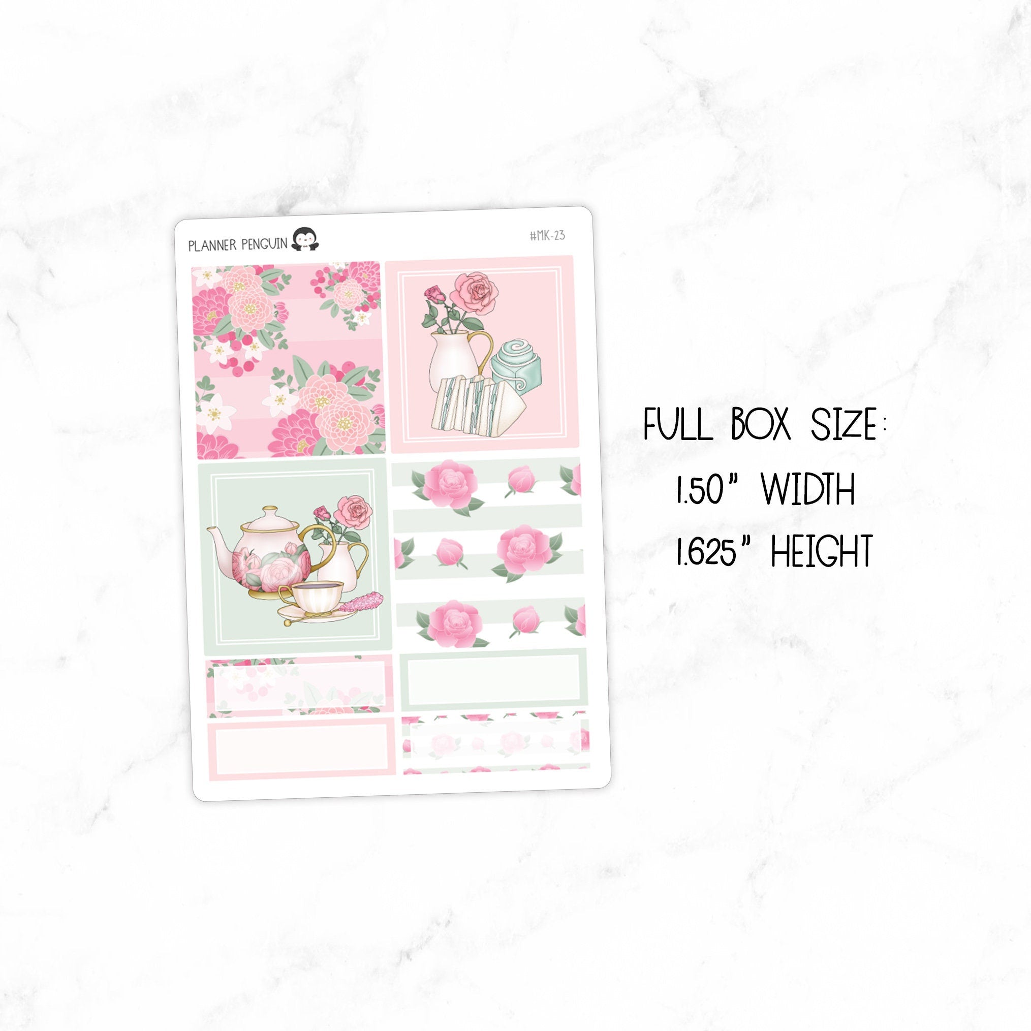 Tea Room Pastel Mini Weekly B6 Kit