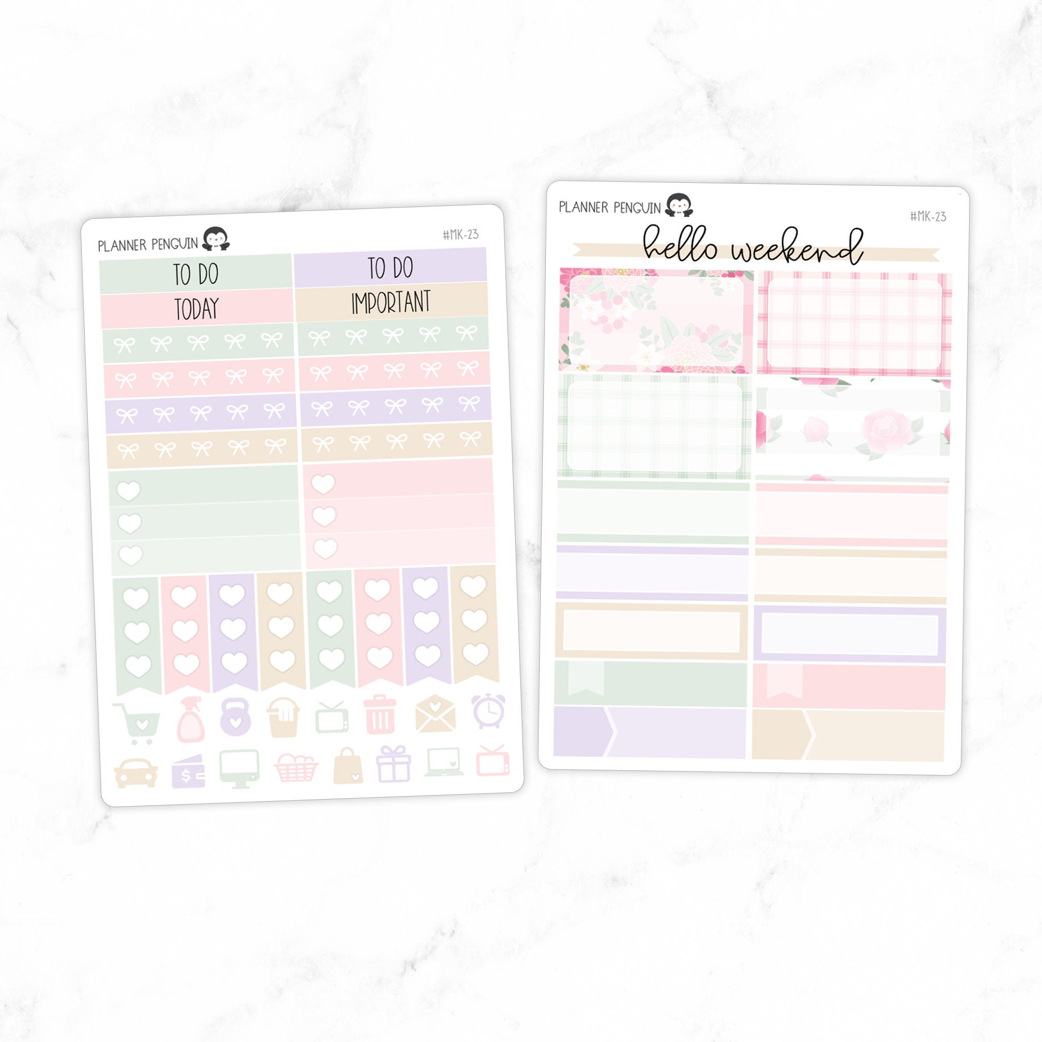 Tea Room Pastel Mini Weekly B6 Kit