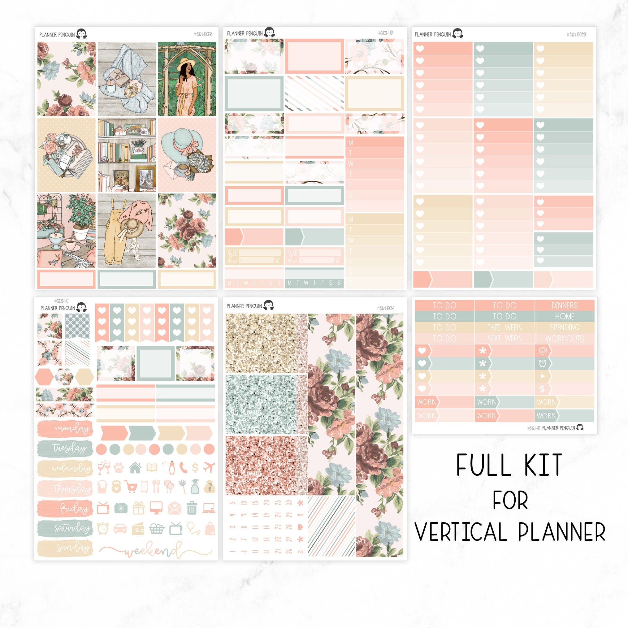 Spring Cottage Full Weekly Kit