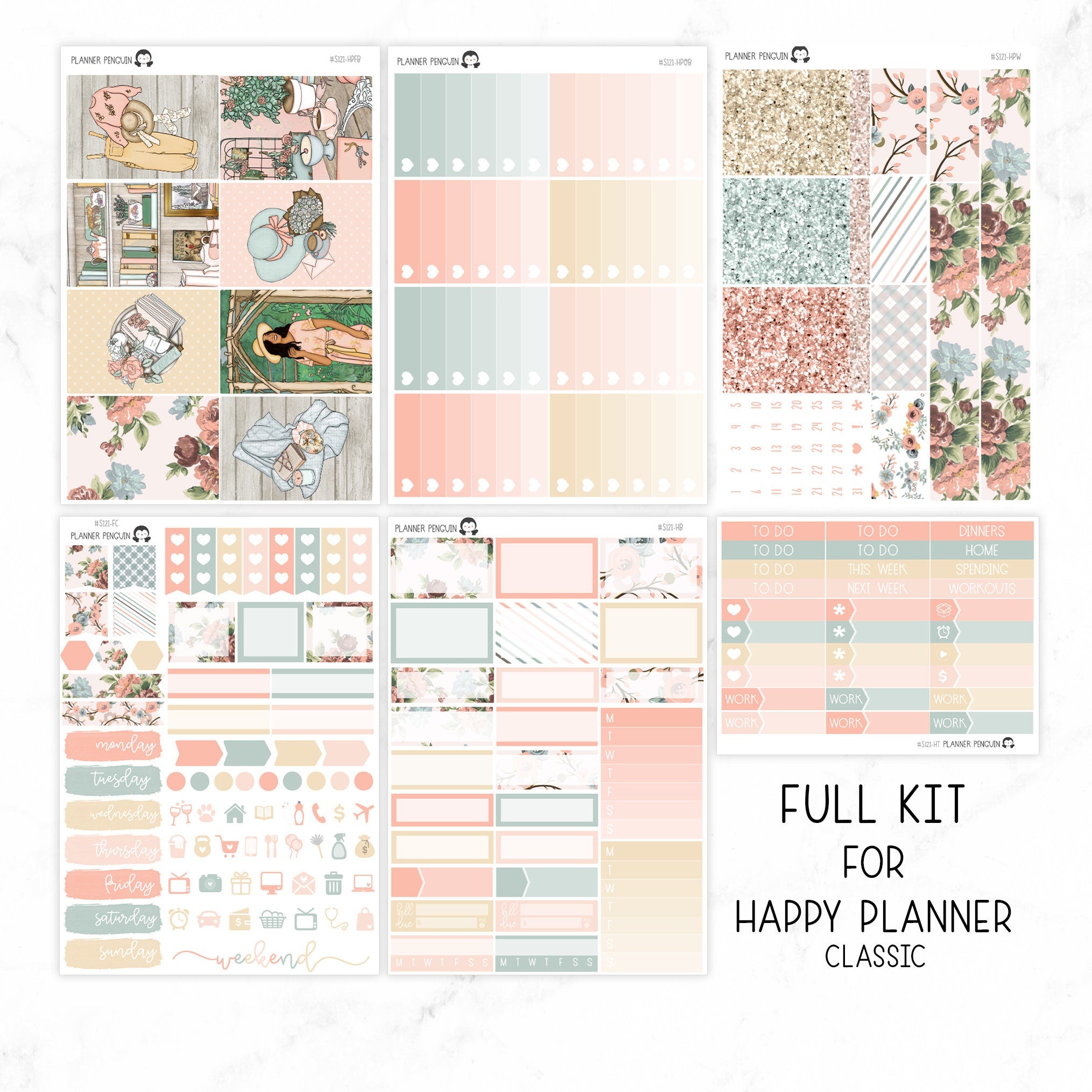 Spring Cottage Full Weekly Kit