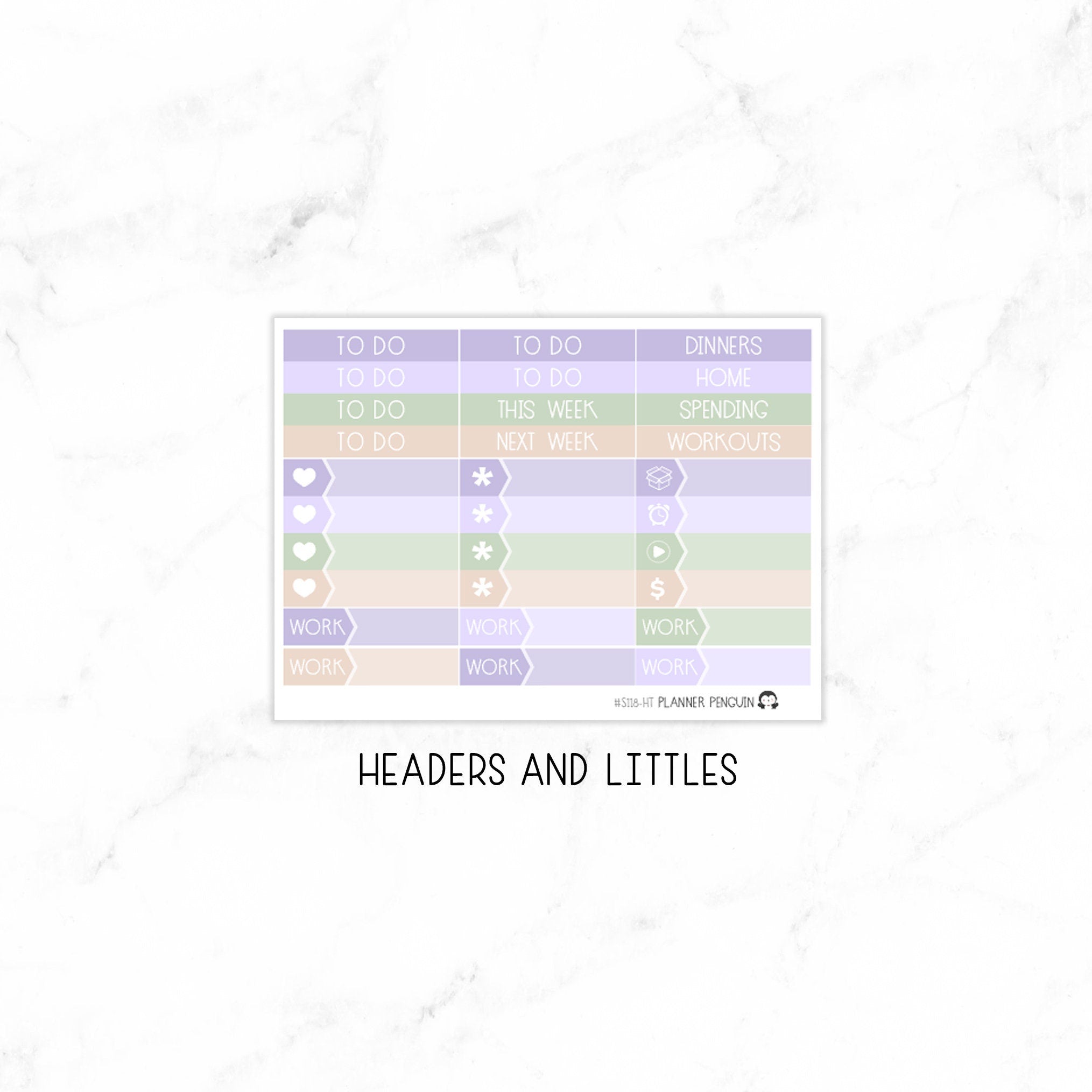 Vintage Charm Full Weekly Kit