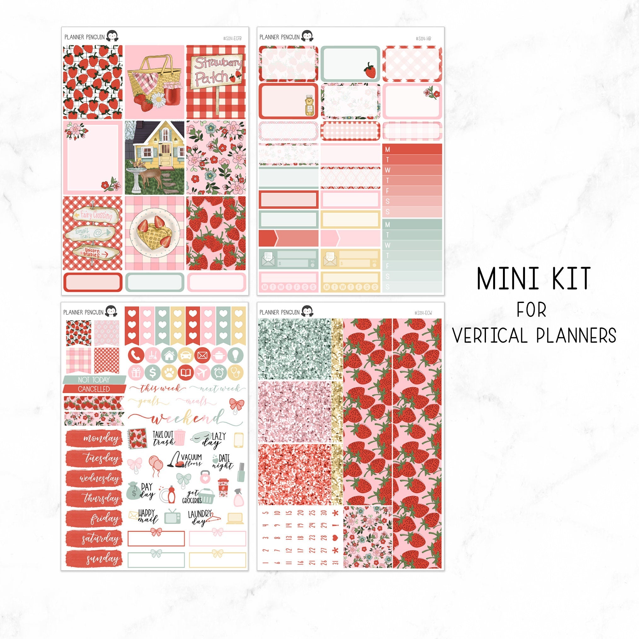 Strawberry Patch Full Weekly Kit