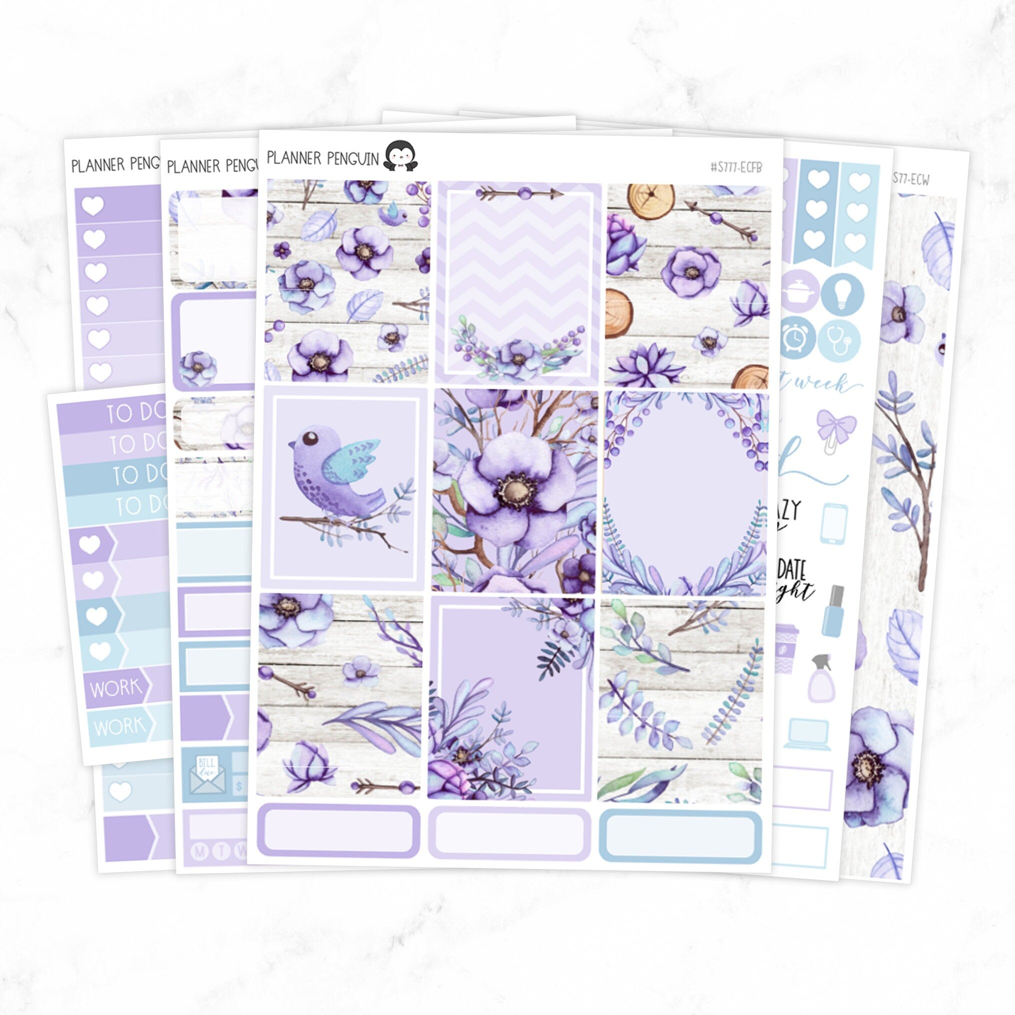 Frosty Floral Weekly Kit